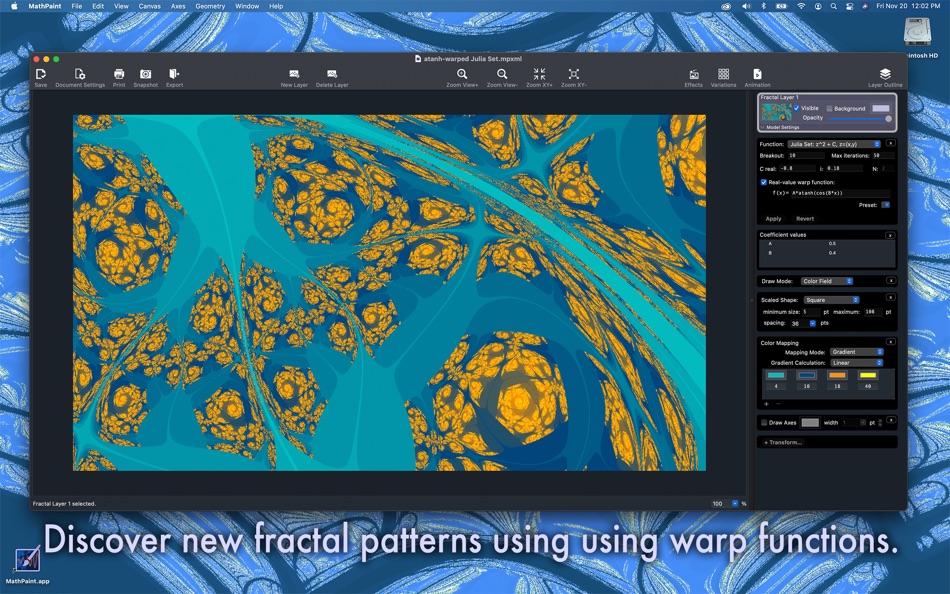 #6. MathPaint (macOS) Podle: Christopher Corbell