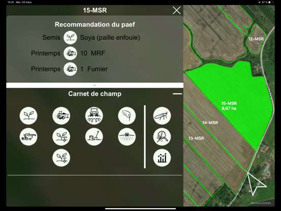 Screenshot #6 pour Carnet de champ+