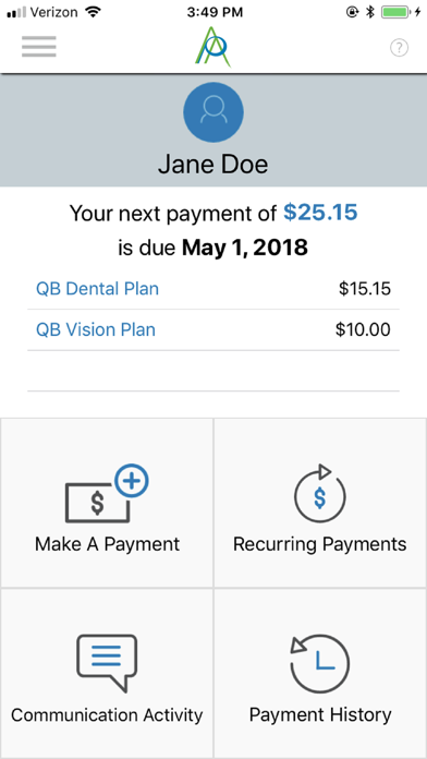 APA BENEFITS, INC. Screenshot