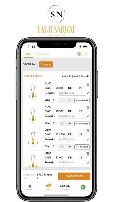 Lalji Sarraf Pvt. Ltd. Screenshot