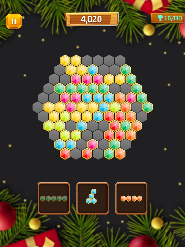 Christmas Block Hexa Puzzle