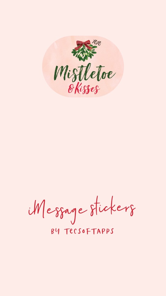 Mistletoe & Kisses Stickers - 1.1 - (iOS)