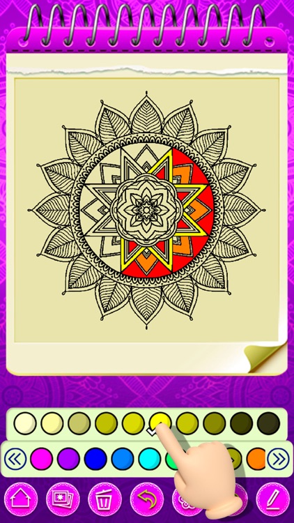 Mandala Coloring 2024 screenshot-6