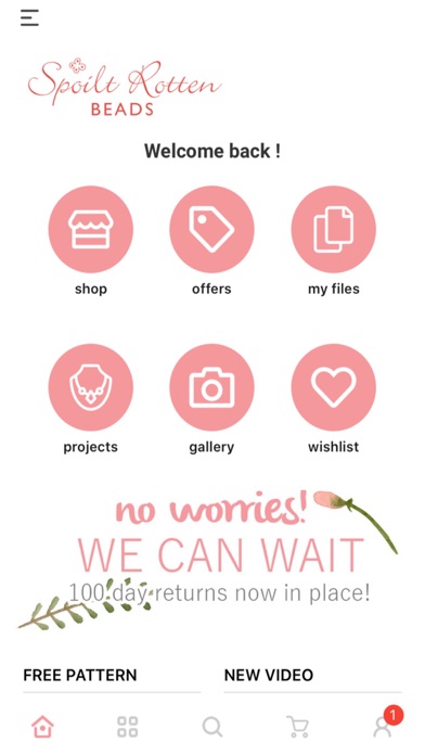 Screenshot 1 of Bead Inspired App