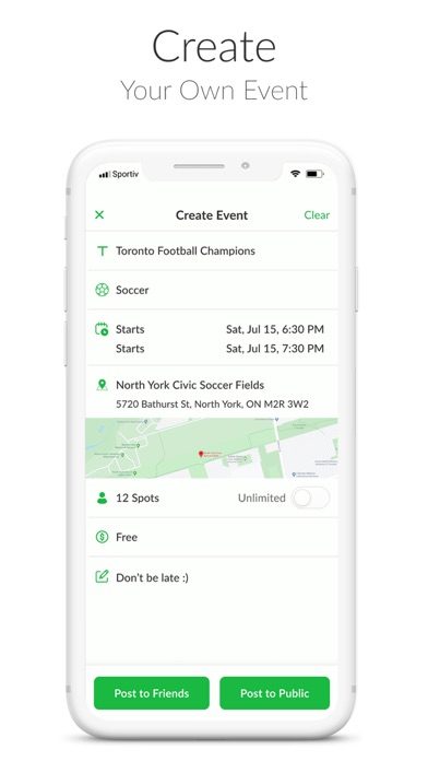 Sportiv Screenshot