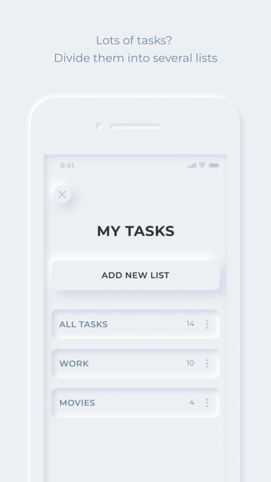 Coo - smartest to-do lists Screenshot