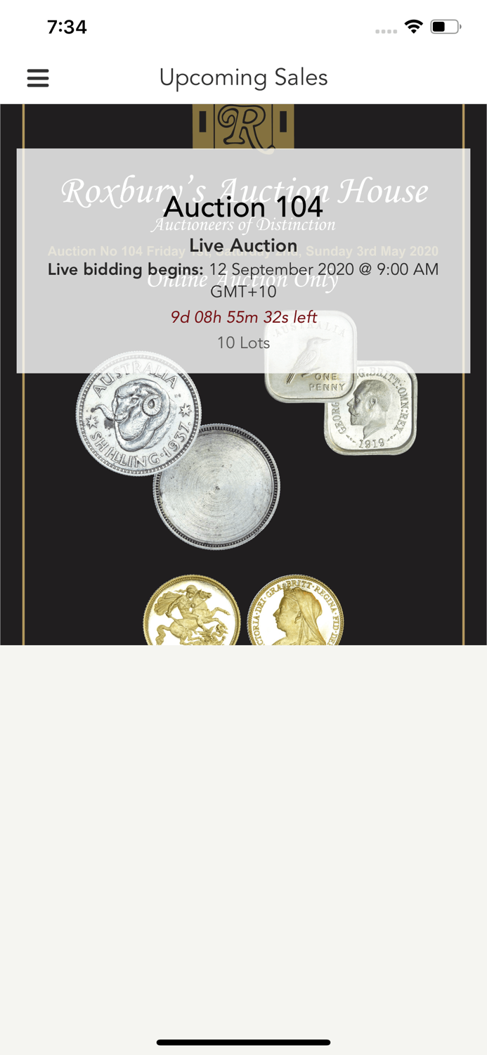 Roxburys Auction House