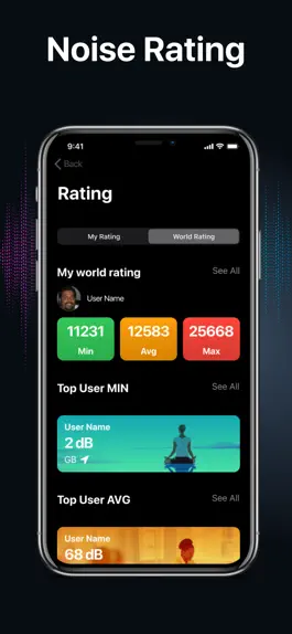 Game screenshot dBNoise: decibel level meter hack