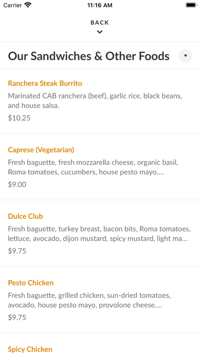 How to cancel & delete Cafe Dulce Los Angeles from iphone & ipad 3