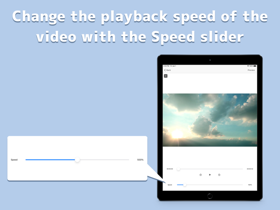 Screenshot #4 pour Vitesse vidéo - éditeur
