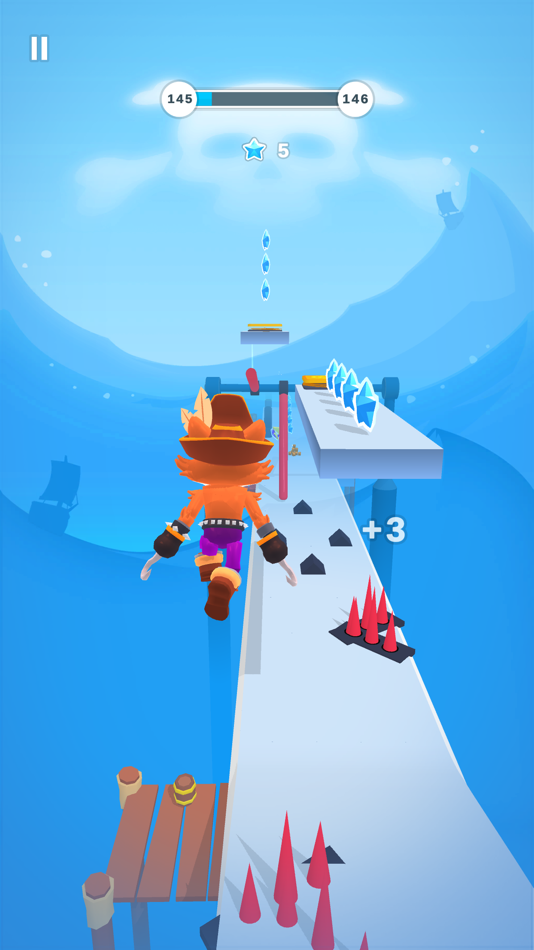 #8. Pixel Rush - Survival Run (iOS) By: SayGames LTD