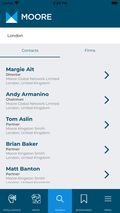 Moore Global Screenshot