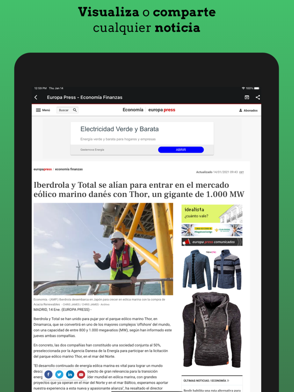 Screenshot #5 pour Nibex - Noticias bolsa ibex 35