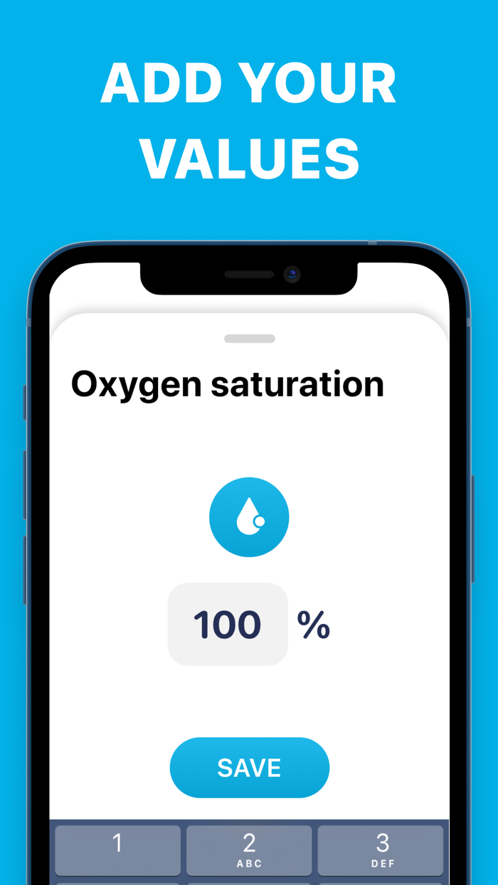 Temperature  Blood Oxygen app