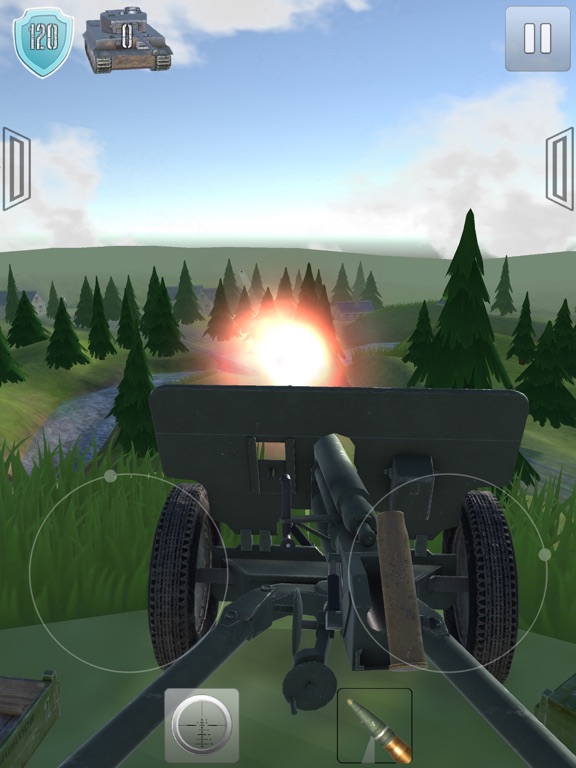 Screenshot #5 pour Shoot Tanks: 3D War Simulator