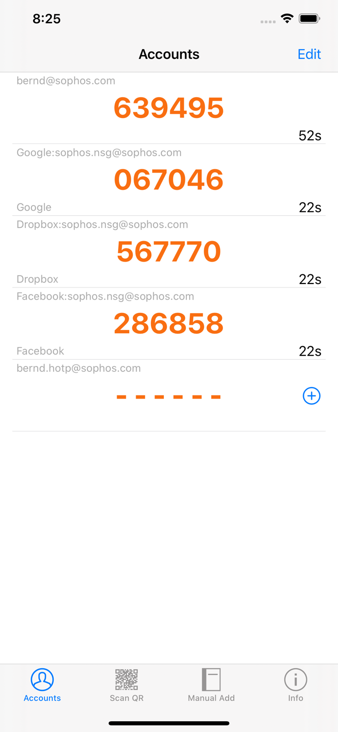 Sophos Authenticator