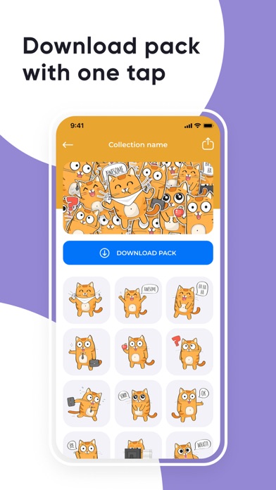 Weekly Stickers: Funny packs Screenshot