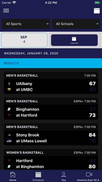 America East Screenshot