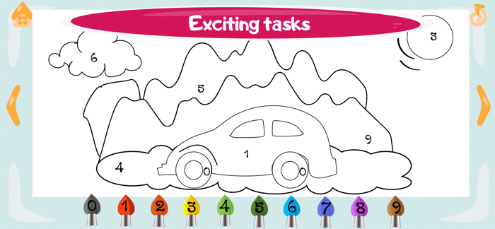 Learning numbers is funny