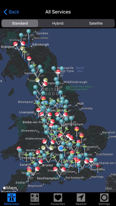 Motorway Services GB Screenshot