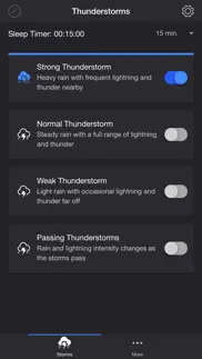 thunderstorm simulator (w/ads) iphone screenshot 1