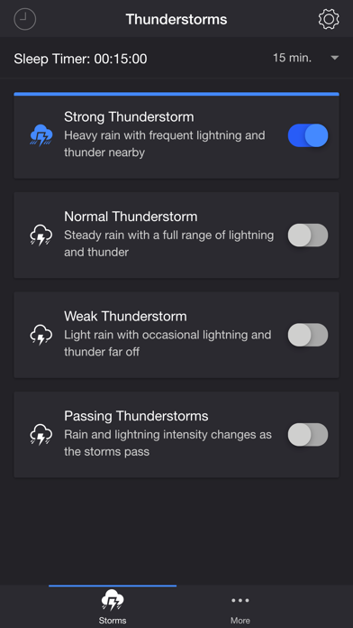 Thunderstorm Simulator (w/Ads)のおすすめ画像1