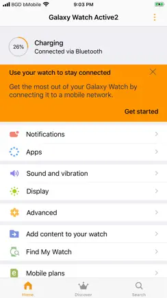 Samsung Galaxy Watch (Gear S) iPhone image 3