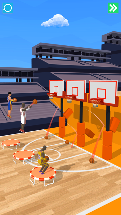 Screenshot #2 pour Basketball Life 3D - Dunk Game