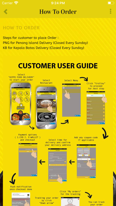 Hippo Food Delivery Malaysia Screenshot