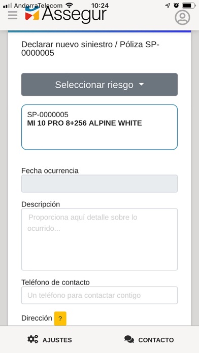 SafePhone Screenshot