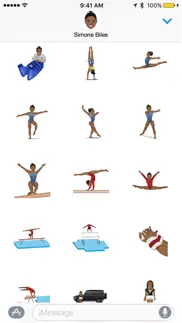 simone biles ™ - moji stickers problems & solutions and troubleshooting guide - 3