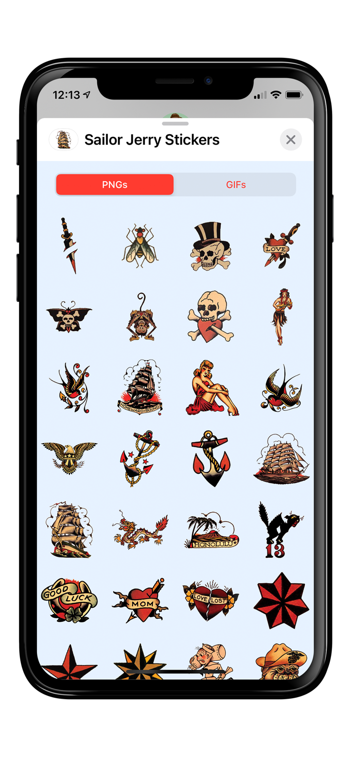 Sailor Jerry Tattoo Stickers screenshot 3