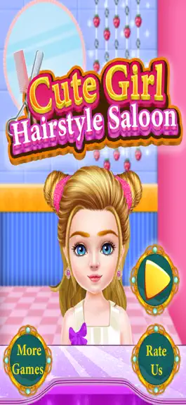 Game screenshot Cute Girl Super Hair Salon mod apk