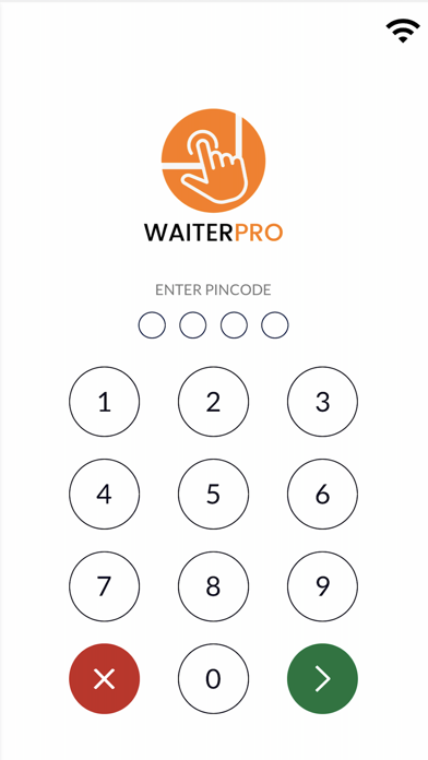 WaiterPro Screenshot