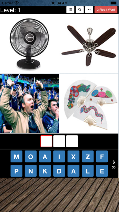 4 Pics 1 Word (Guess) Screenshot