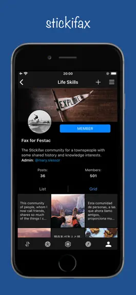 Game screenshot Stickifax – community & ideas apk
