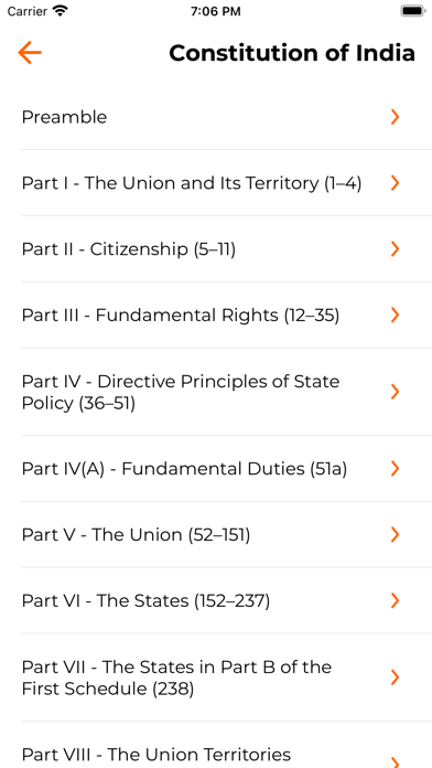 Screenshot #2 pour Indian Constitution/Penal Code
