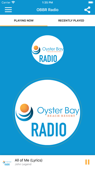 OBBR Radio Screenshot