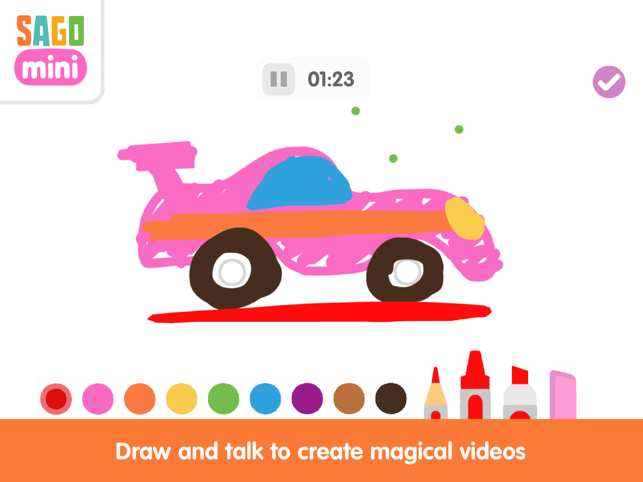 ‎Sago Mini Doodlecast Screenshot