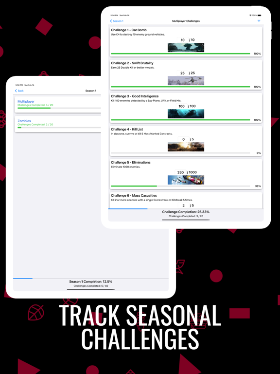 Cold War Camo Tracker iPad screenshot 7 - Reference app