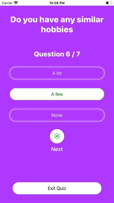 Love Test: Couples Tester Quiz Screenshot