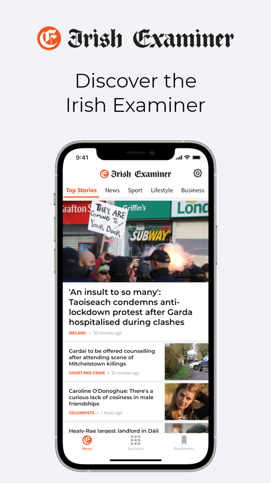 #1. Irish Examiner News (iOS) By: Irish Examiner Ltd