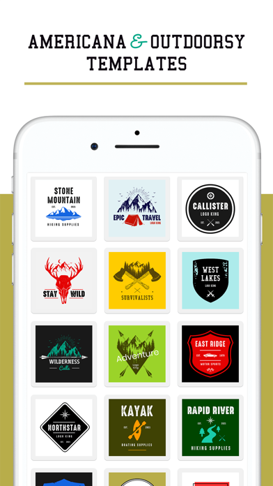 Vintage Logo Maker - Logo King Screenshot