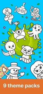 Baby coloring book for kids 2+ screenshot #5 for iPhone