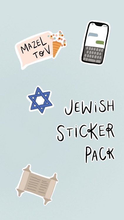 Jewish Sticker Pack