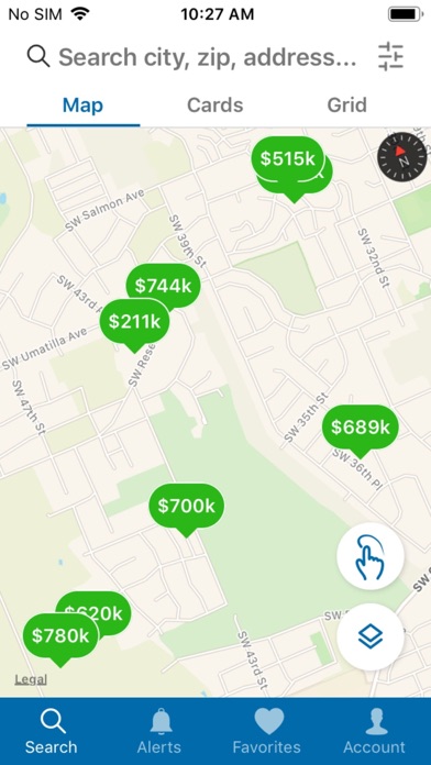 Vaunt Real Estate Screenshot