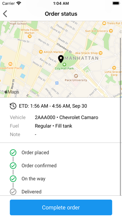 Fuelster Truck App for drivers Screenshot