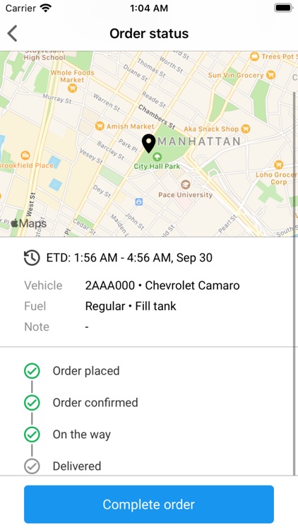 Fuelster Truck App for drivers