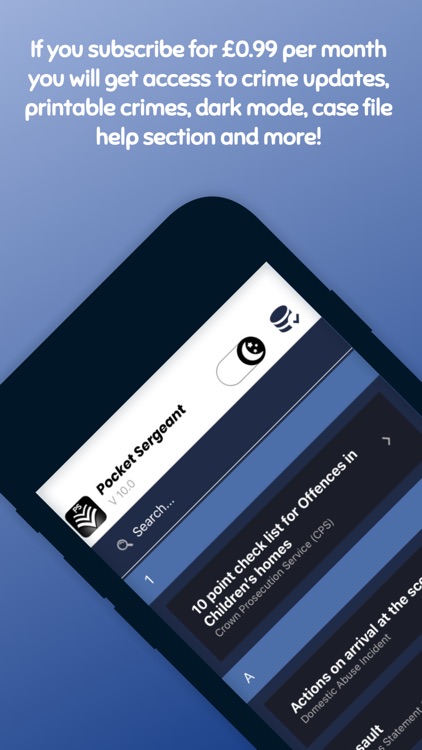 Pocket Sergeant - Police Guide screenshot-8