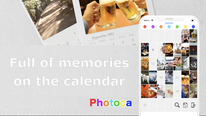PHOTOCA - photos calendar
